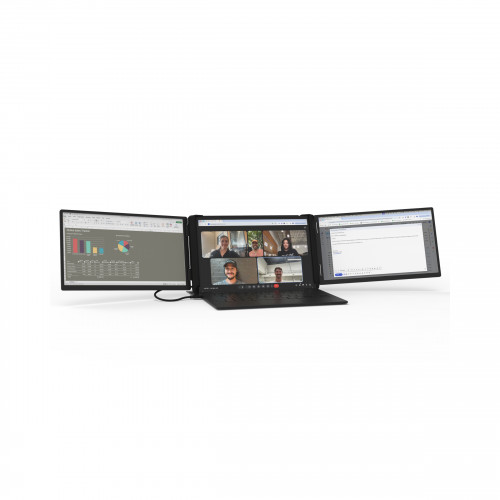 Портативный тройной монитор для ноутбука Xebec The Tri-Screen 3